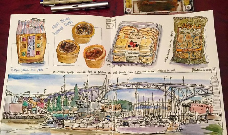 Sketchbook Saturday – Becky Cao’s Vancouver